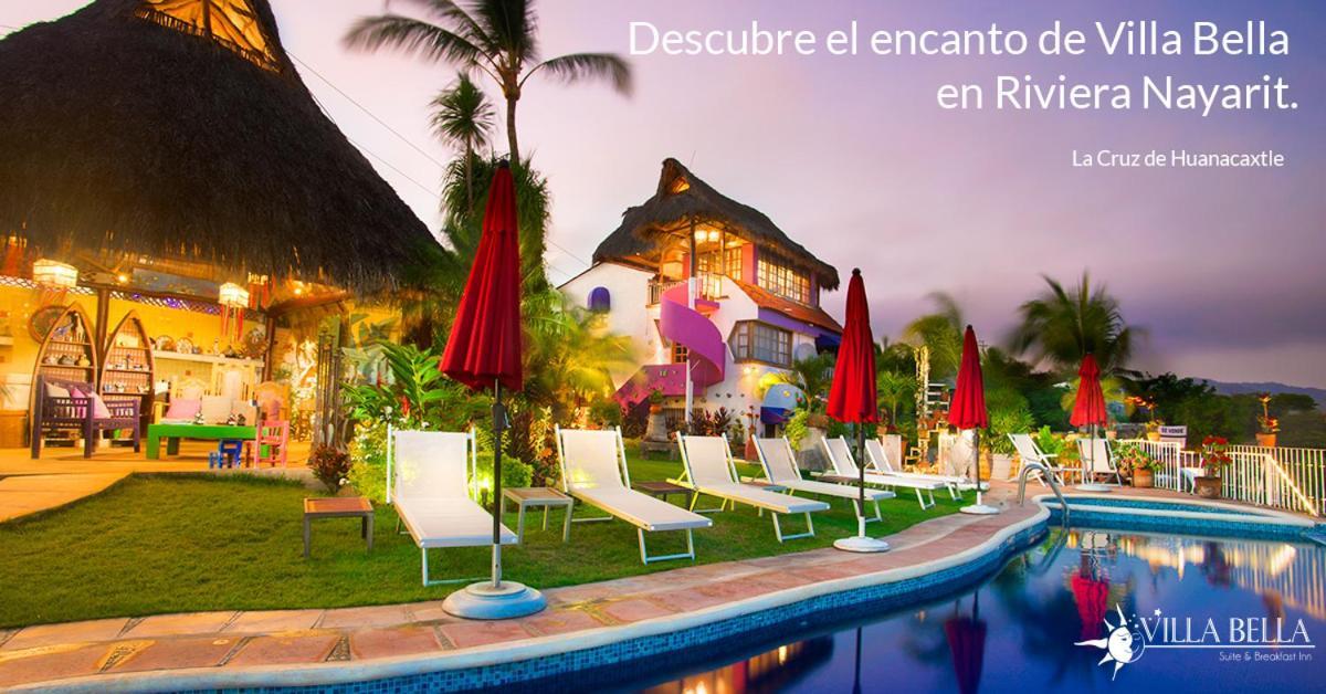 Villa Bella Bed & Breakfast Inn La Cruz de Huanacaxtle ภายนอก รูปภาพ