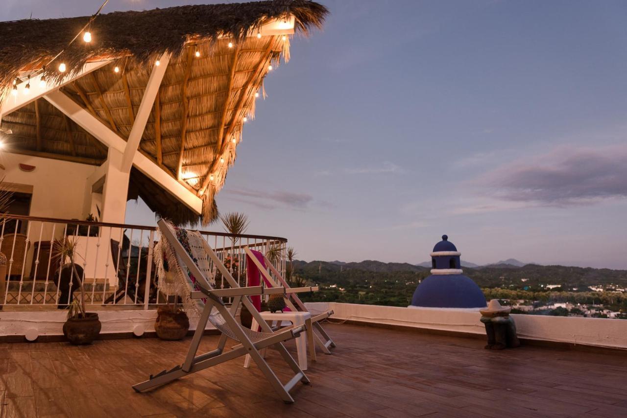 Villa Bella Bed & Breakfast Inn La Cruz de Huanacaxtle ภายนอก รูปภาพ